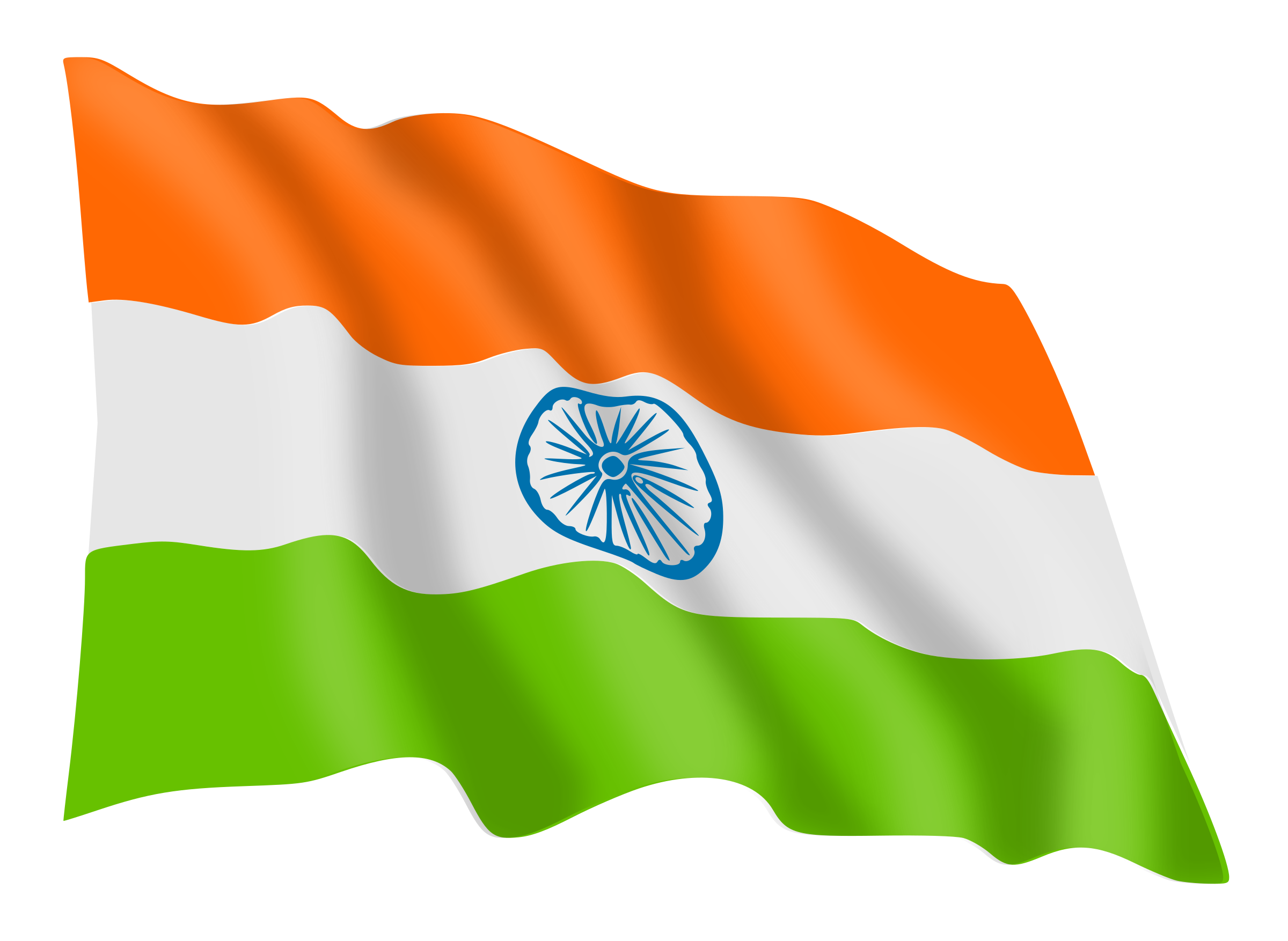 India Flag Free Download Png Png Image - Boy With Indian Flag, Transparent background PNG HD thumbnail