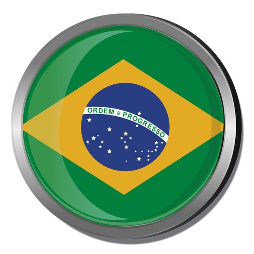 Brazil Round Flag Png - Brazil, Transparent background PNG HD thumbnail