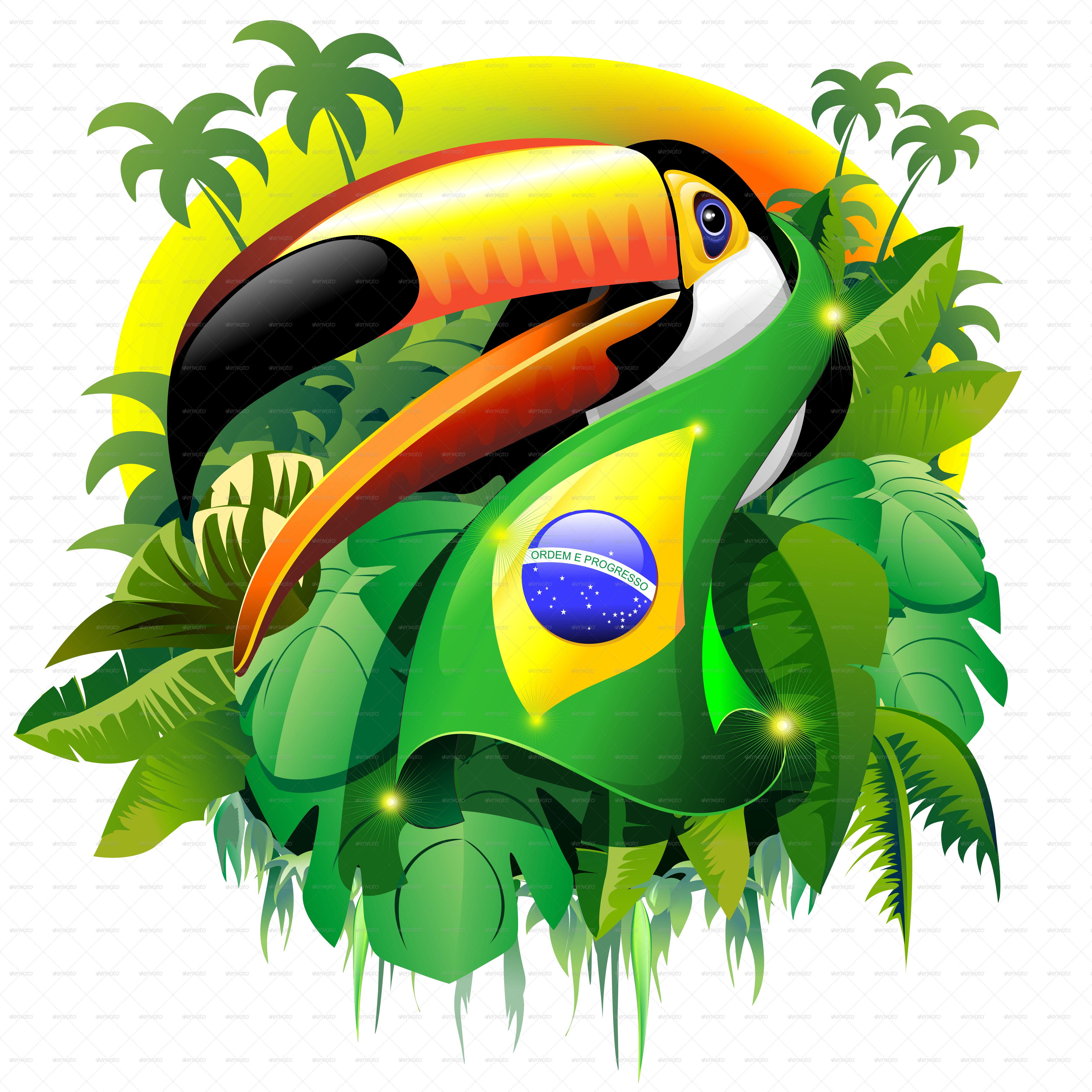 . Hdpng.com Toucan Brazil Png 5000.png - Brazil, Transparent background PNG HD thumbnail