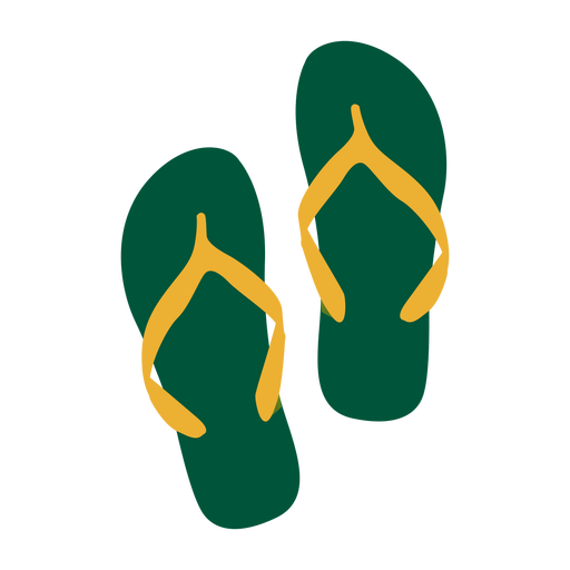 Travel Brazil Sandals Flag - Brazil, Transparent background PNG HD thumbnail