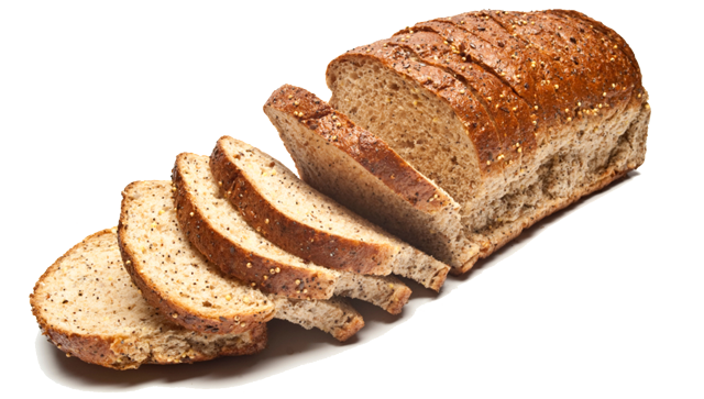 Bread White Background