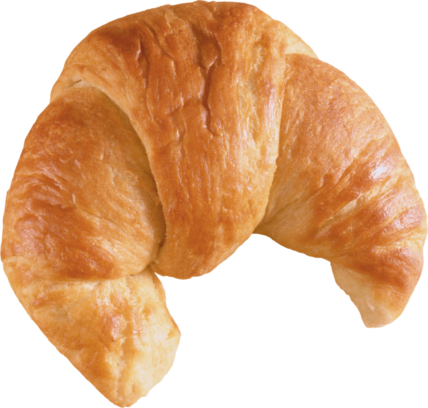 Croissant Bread Front - Bread, Transparent background PNG HD thumbnail