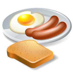 Breakfast Icon - Breakfast, Transparent background PNG HD thumbnail