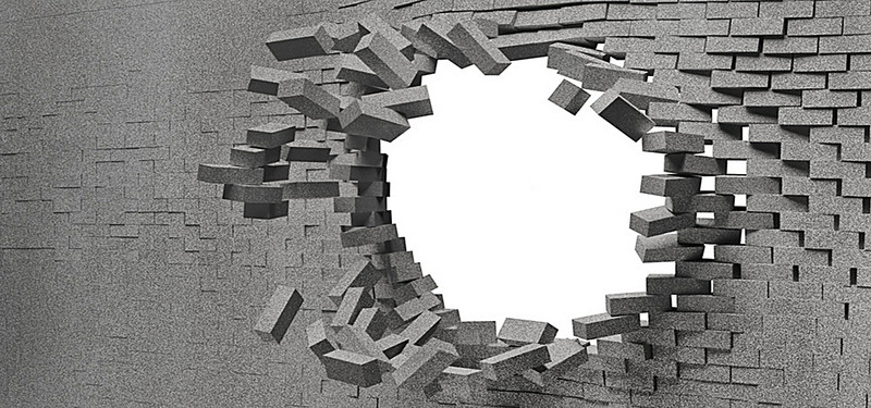 Breaking Through Brick Wall Png - Break Open Brick Wall Background, Transparent background PNG HD thumbnail