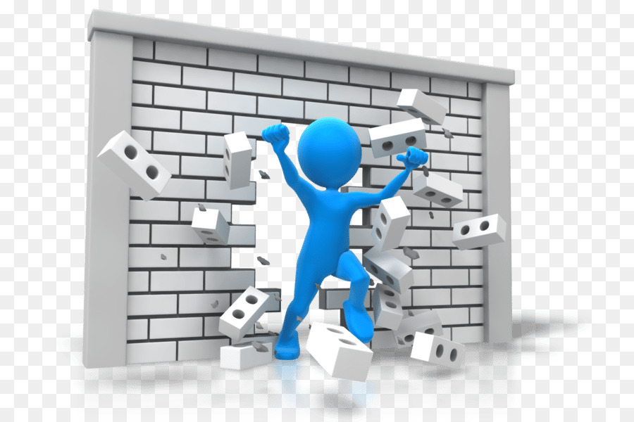 Wall Brick Youtube Clip Art   Break Out - Breaking Through Brick Wall, Transparent background PNG HD thumbnail