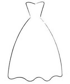 Silhouette Wedding Dress   Yahoo! Image Search Results - Bridal Gown Silhouettes, Transparent background PNG HD thumbnail