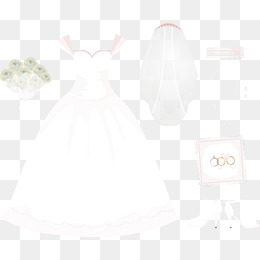 Vector Hand Painted Wedding Veil And Wedding Rings, Vector, Hand Painted, Wedding · Png Ai - Bridal Veil, Transparent background PNG HD thumbnail