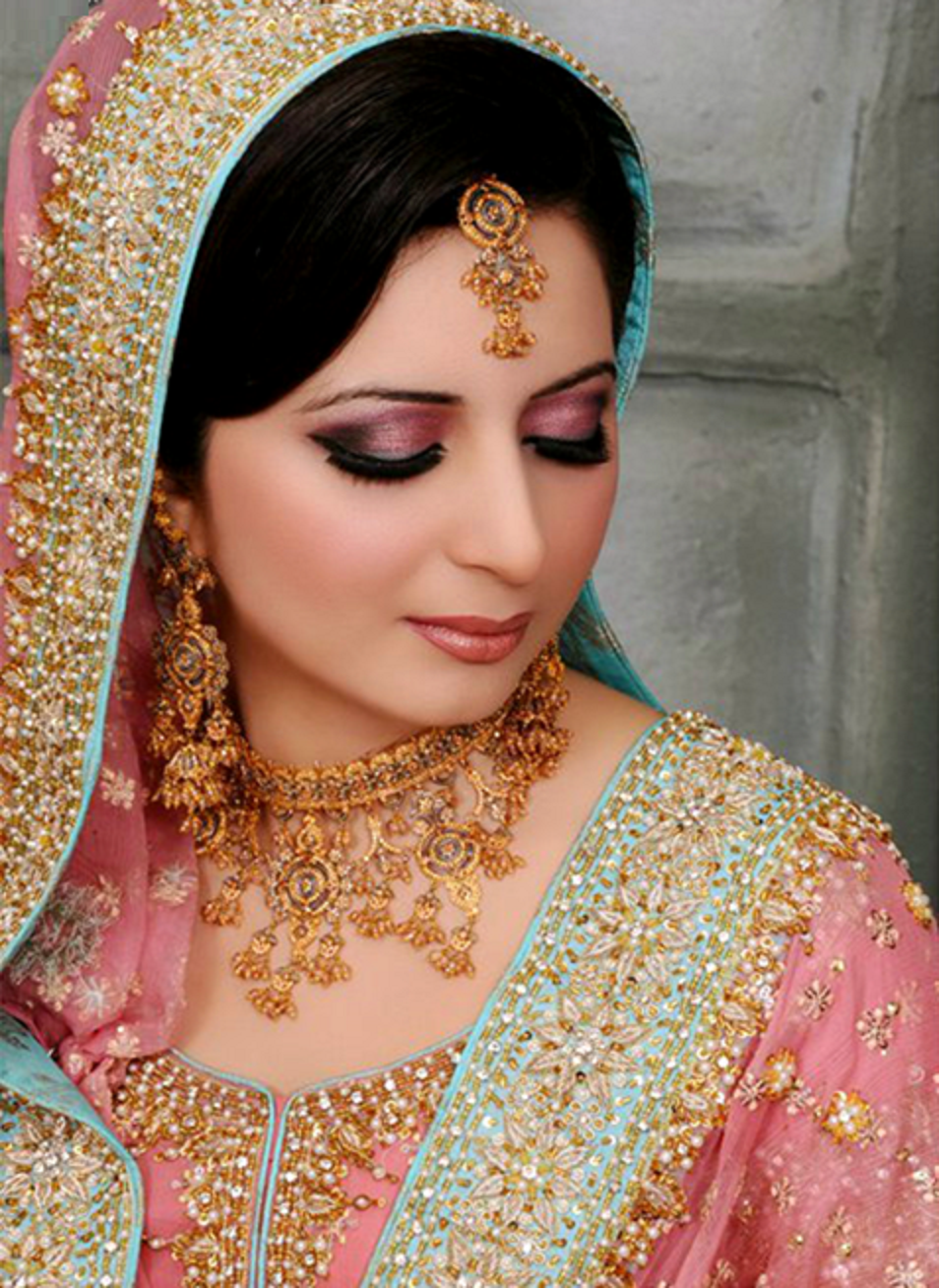 . Hdpng.com Free Hd Wallpapers Beautiful Stani Bridal Makeup 2016 Indian Bridal Makeup Hdpng.com  - Bride, Transparent background PNG HD thumbnail