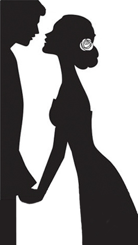 Bride Silhouette Black And White   Поиск В Google - Bride Black And White, Transparent background PNG HD thumbnail