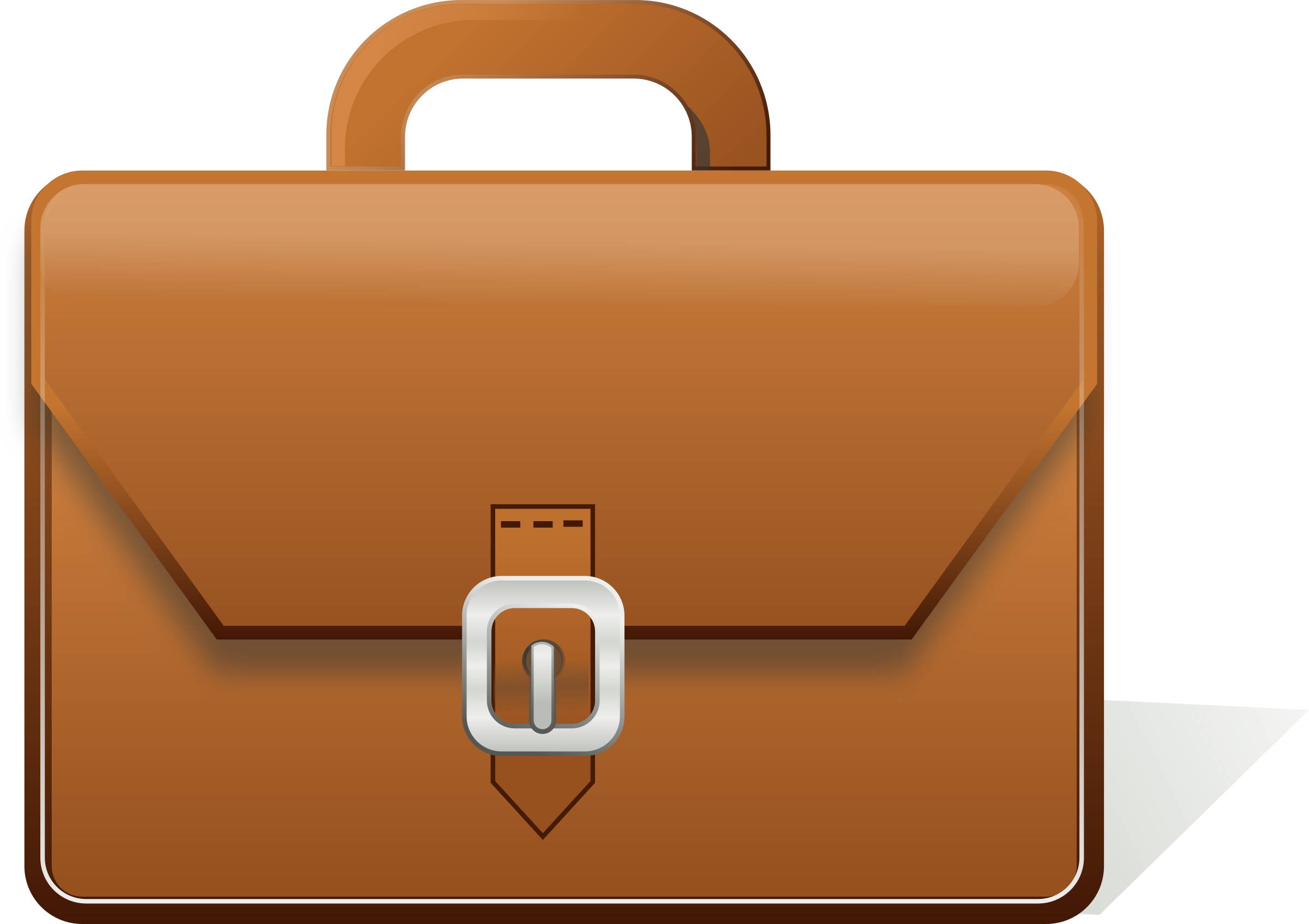 Big Image (Png) - Briefcase, Transparent background PNG HD thumbnail