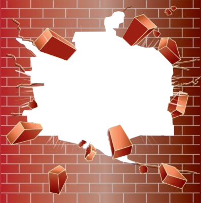 broken brick wall - Căutare 