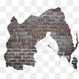 Cracks In The Walls, Wall, Crack, Brick Png Image And Clipart - Broken Brick Wall, Transparent background PNG HD thumbnail