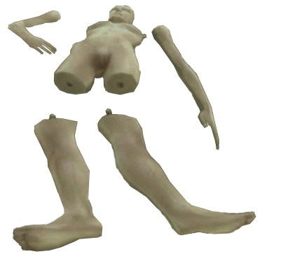 Broken Elbow Png - File:dead Rising Mannequin Full Broken.png, Transparent background PNG HD thumbnail