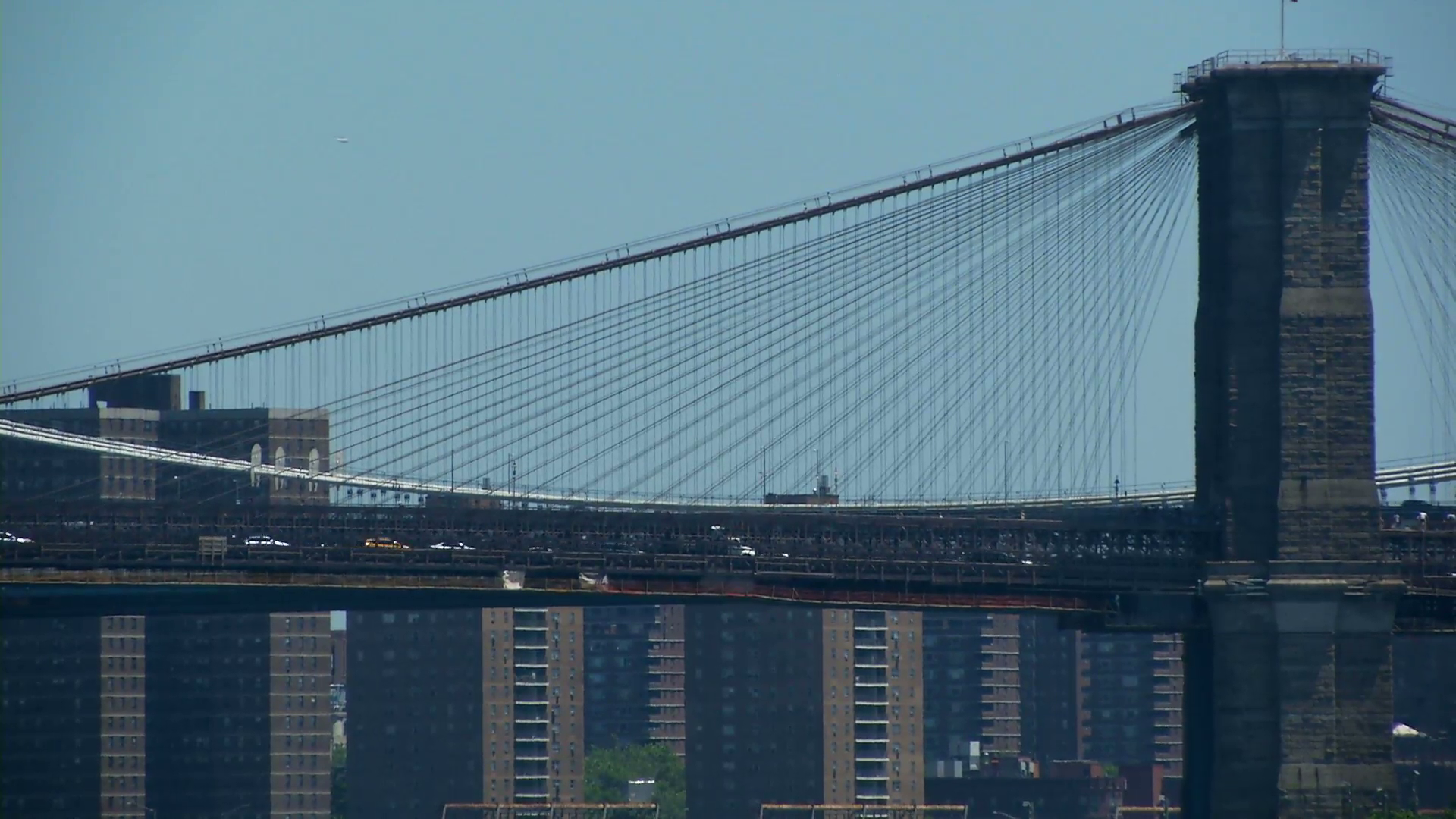 Low angle shot of Brooklyn Br