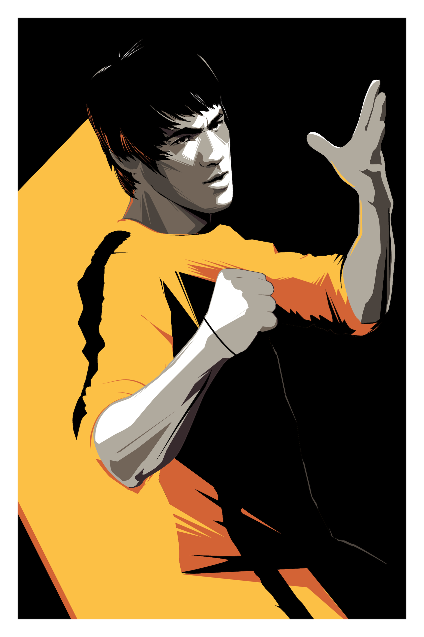 Craig Drake Bruce Lee.png (1700×2550) - Bruce Lee, Transparent background PNG HD thumbnail