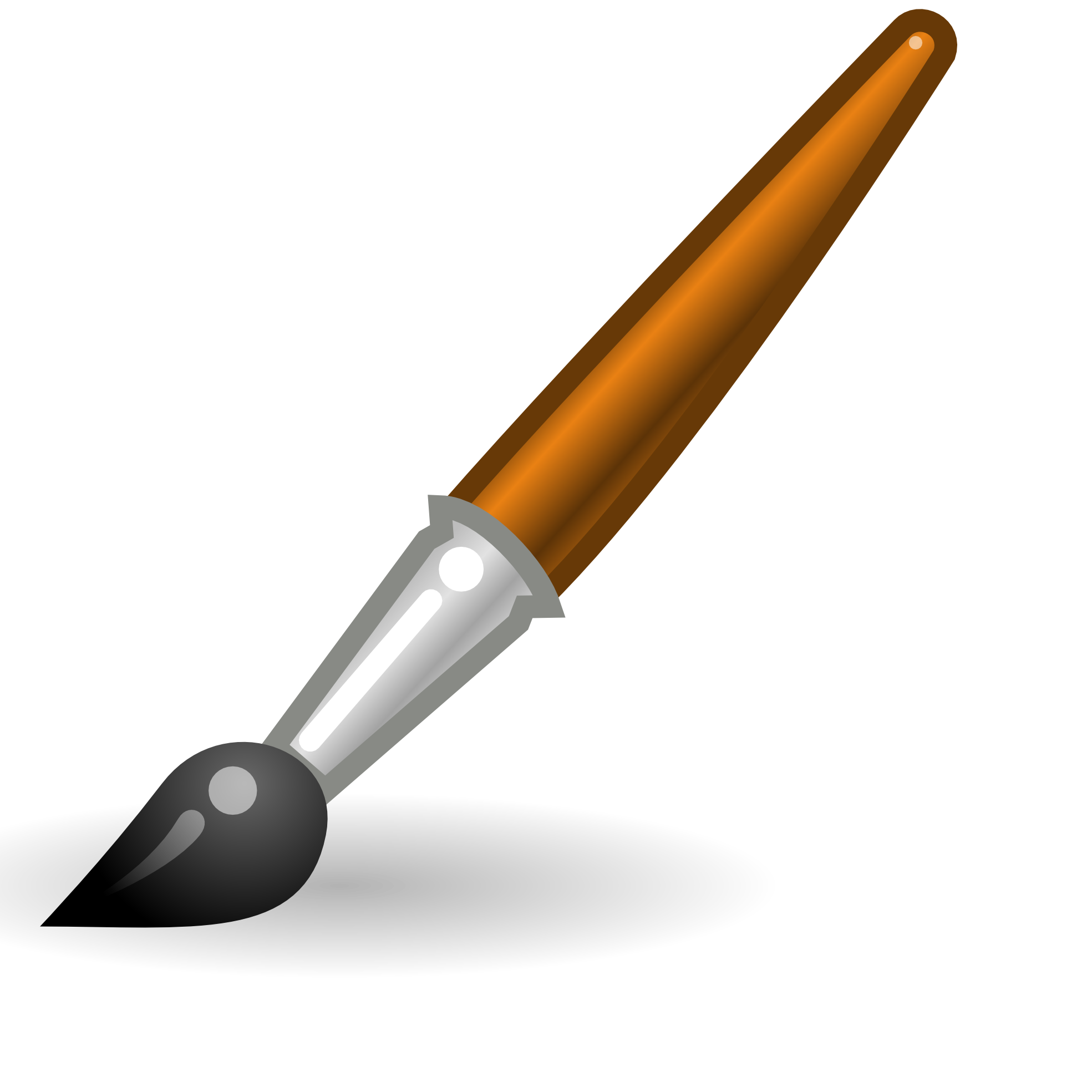 Paint Brush Free Download Png Png Image - Brush, Transparent background PNG HD thumbnail