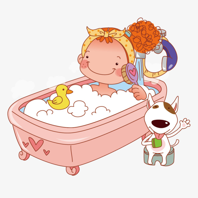 Bath Bubble Bath Girl, Vector, Health, Health Png And Vector - Bubble Bath, Transparent background PNG HD thumbnail