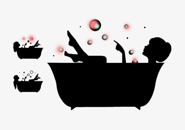 Beauty Bubble Bath, Bathing, Black, Girls Png Image And Clipart - Bubble Bath, Transparent background PNG HD thumbnail