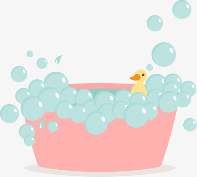 Pink Cute Bubble Bath Vector, Pink, Bath Bubble, Baby Png And Vector - Bubble Bath, Transparent background PNG HD thumbnail