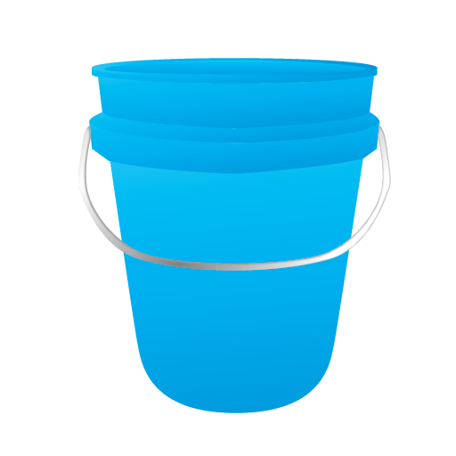 Bucket, Cleaning, Janitor, Water Bucket Icon. Download Png - Bucket, Transparent background PNG HD thumbnail