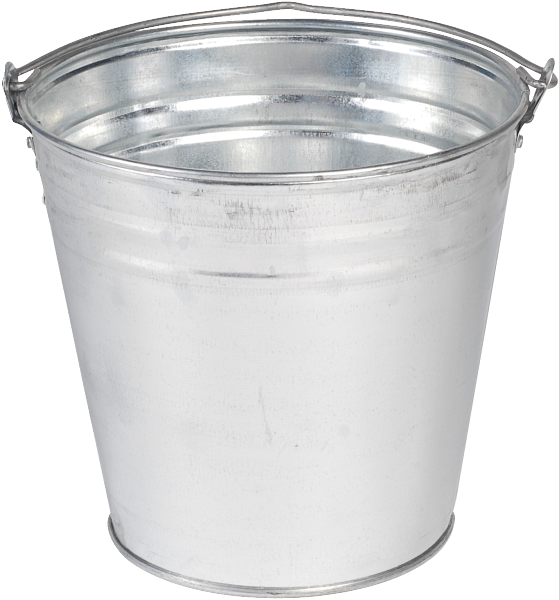 Metal Bucket Png File - Bucket, Transparent background PNG HD thumbnail