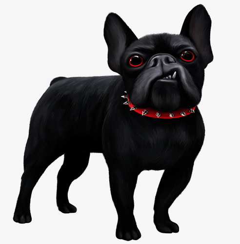 Black Bulldog, Bulldog, A Black Puppy, Puppy Png Image And Clipart - Bulldog, Transparent background PNG HD thumbnail