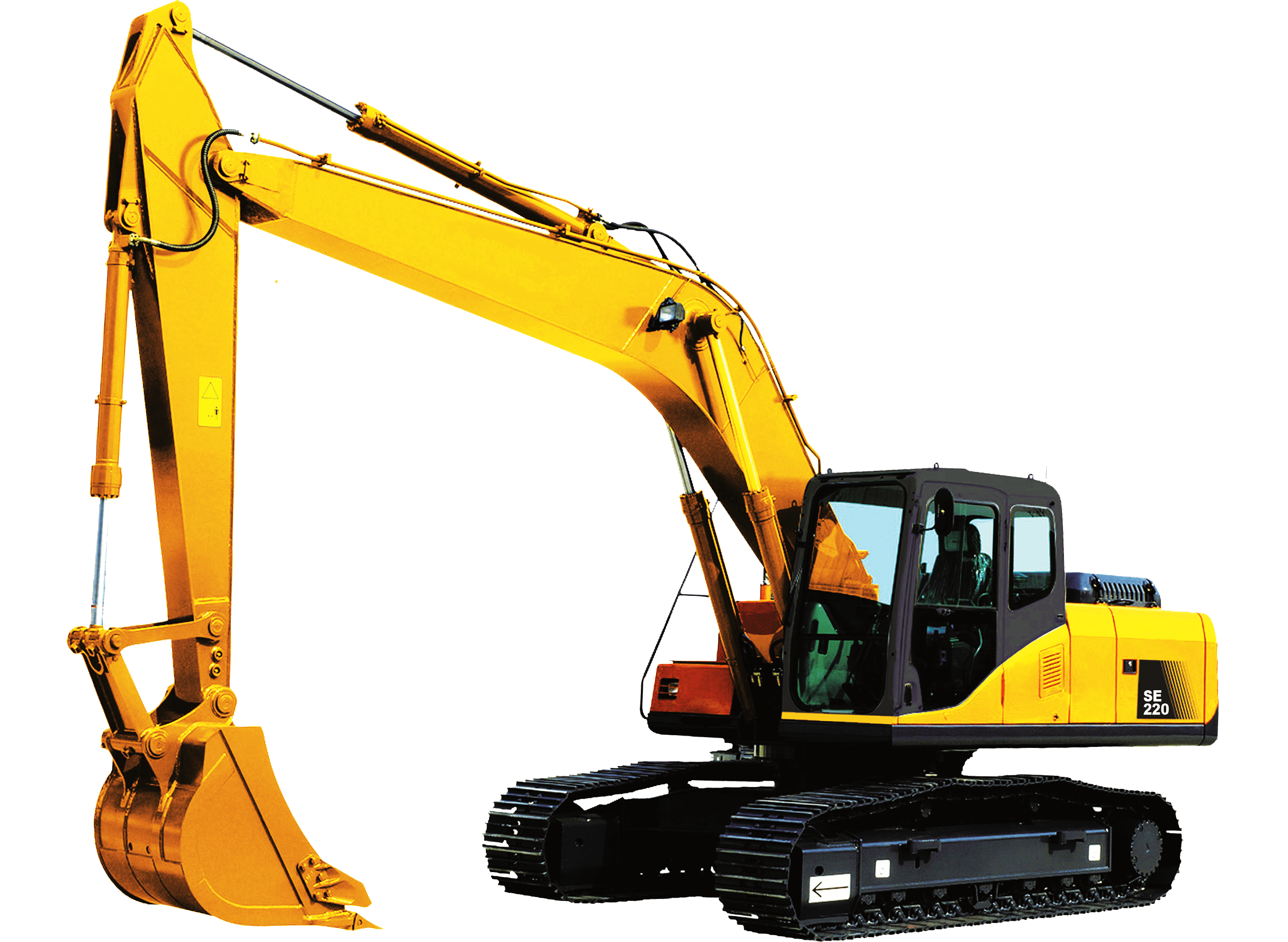Bulldozer Excavator - Bulldozer, Transparent background PNG HD thumbnail