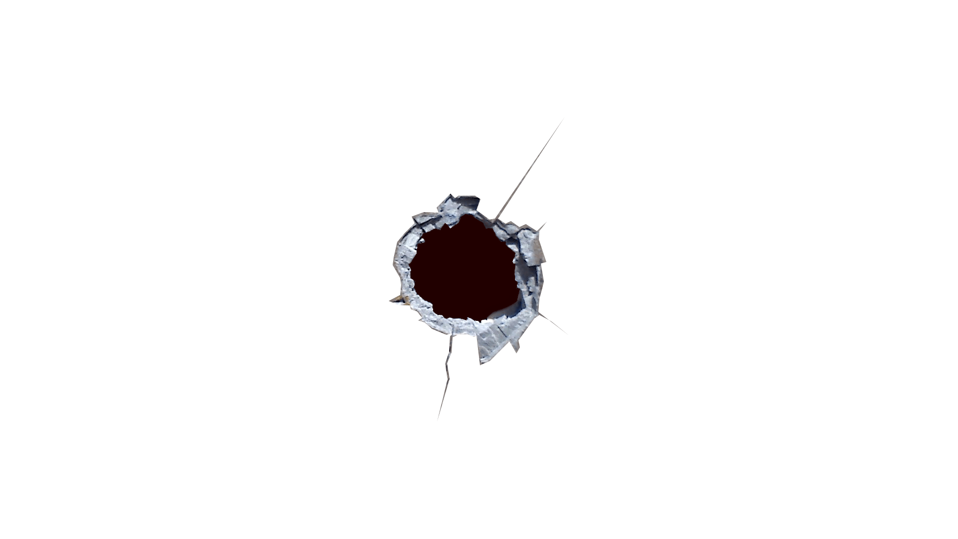 Bullet Hole Sharp - Bullet Hole, Transparent background PNG HD thumbnail