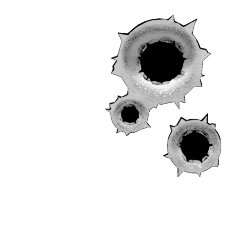 Bullet Hole Png - Bullet Holes Image #22767, Transparent background PNG HD thumbnail