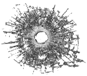 Bullet Shot Hole Png Image - Bullet Hole, Transparent background PNG HD thumbnail