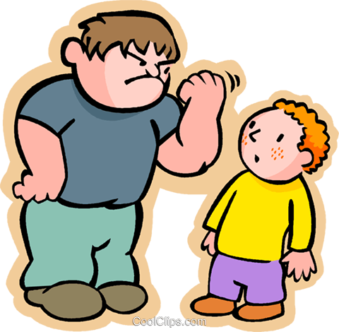 Little Boy With A Bully Royalty Free Vector Clip Art Illustration - Bully Boy, Transparent background PNG HD thumbnail