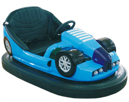 Blue Ground Grid Electric Bumping Car - Bumper Cars, Transparent background PNG HD thumbnail
