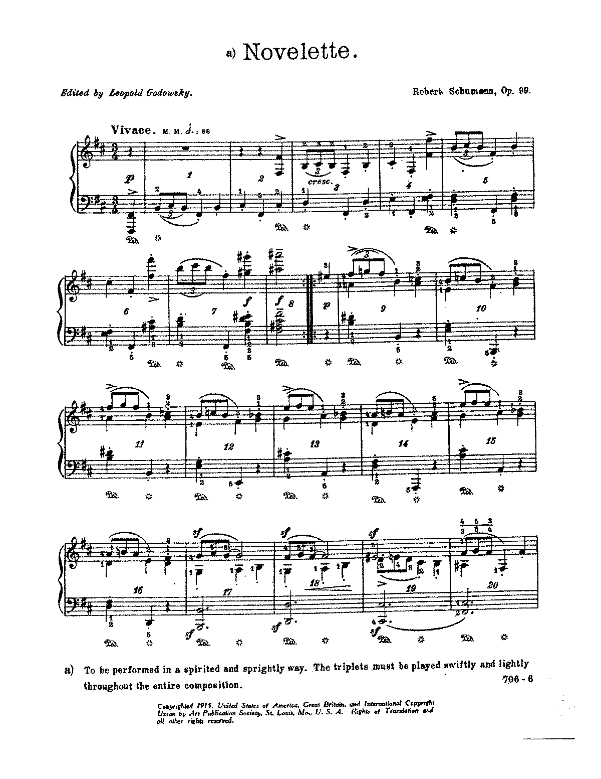 R. Schumann: Bunte Blätter o