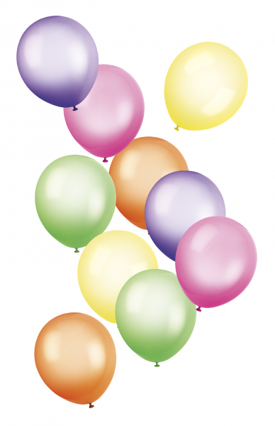 Bunte Luftballons PNG--388, Bunte Luftballons PNG - Free PNG