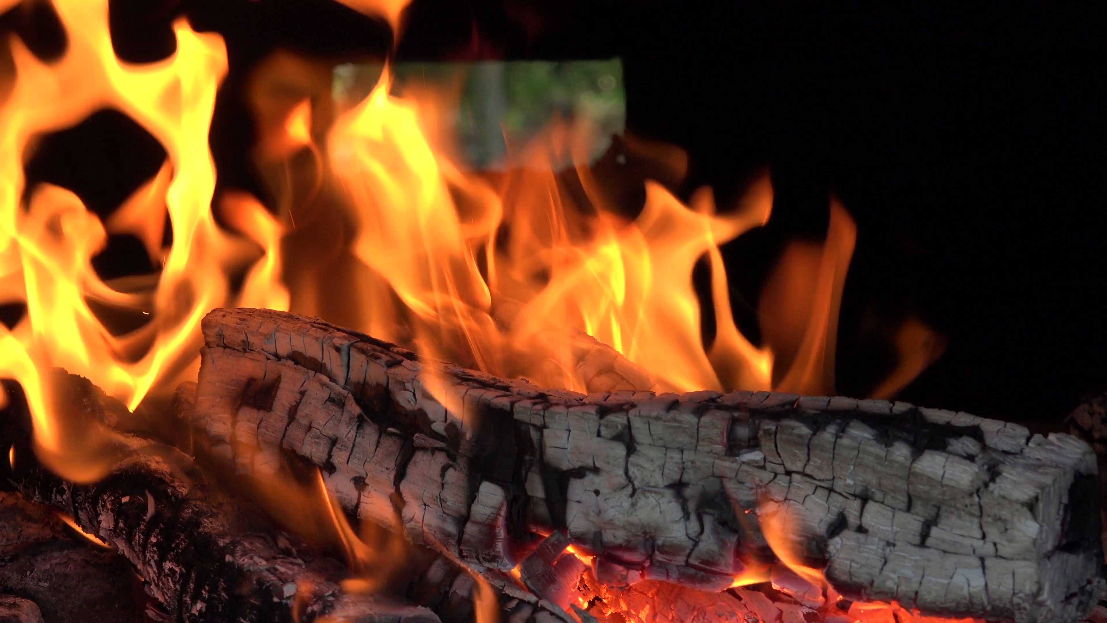 Ultra Hd 4K Real Time Shot, Close Up Of Flames Burning Wood. In A Conventional Stove, When Wood Is Added To A Hot Fire, A Process Of Pyrolysis Or Hdpng.com  - Burning Wood, Transparent background PNG HD thumbnail