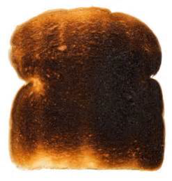 The first incident involved toast. Or, to be more precise, burnt toast., Burnt Food PNG - Free PNG