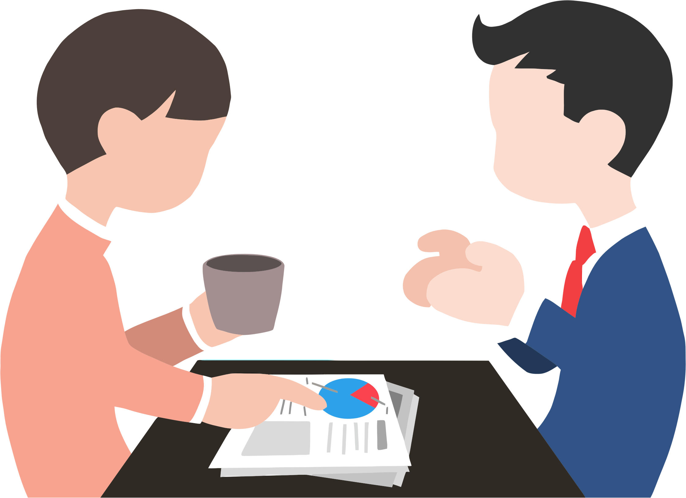 Big Image (Png) - Business Meeting, Transparent background PNG HD thumbnail