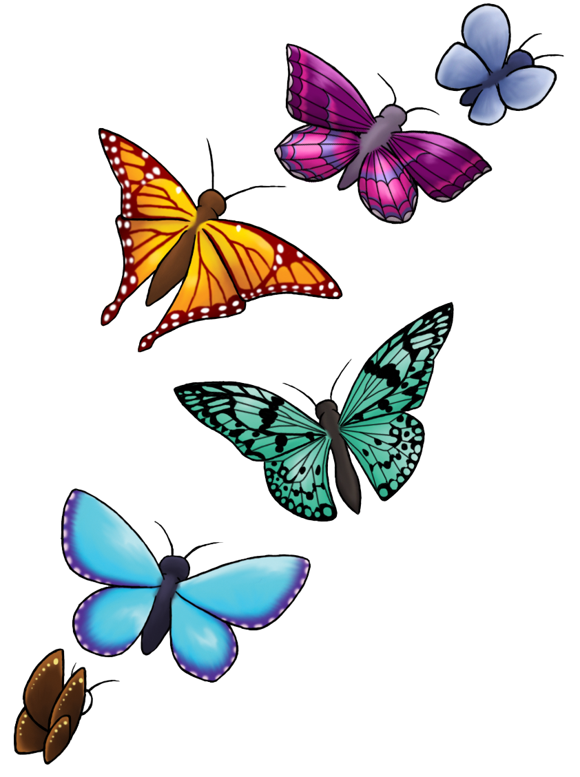 Butterfly Tattoo Designs Png Clipart Png Image - Butterfly, Transparent background PNG HD thumbnail