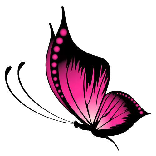 Pink Butterfly Png File - Butterfly, Transparent background PNG HD thumbnail