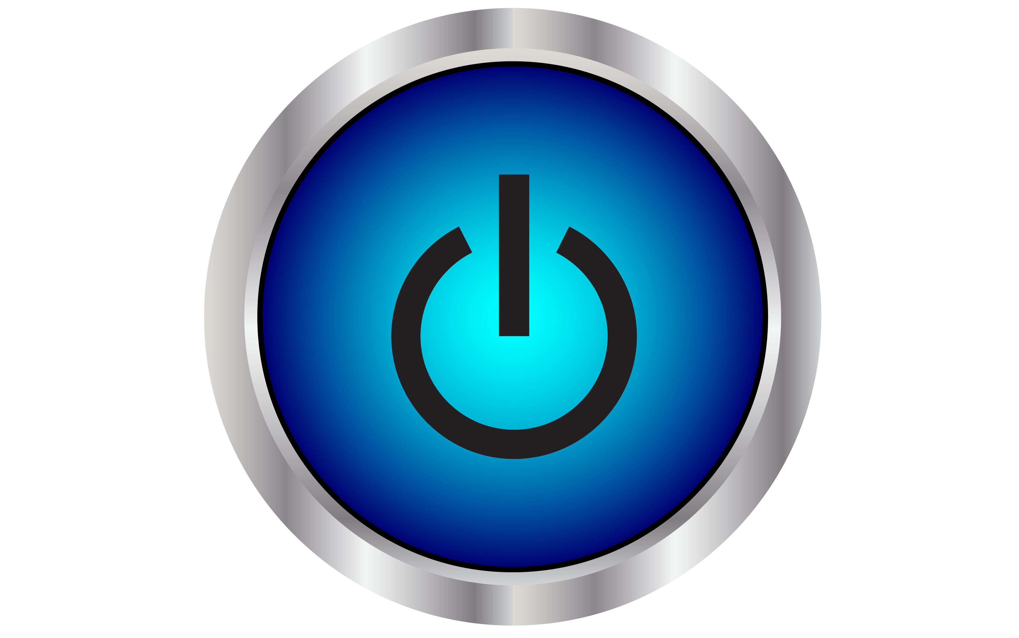Power Button Full Hd - Button, Transparent background PNG HD thumbnail