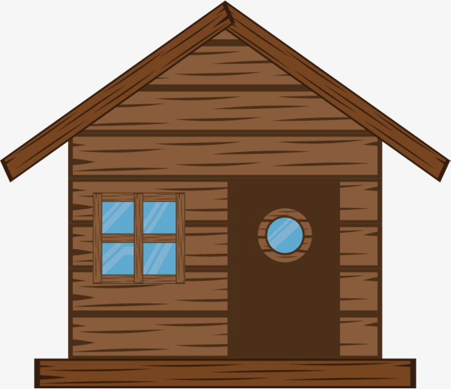Cartoon House, Farmhouse, Forest House, Log Cabin Png And Vector - Cabin, Transparent background PNG HD thumbnail