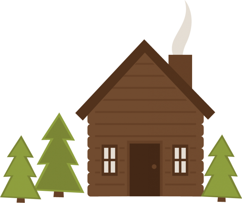 Pin Camping Clipart Cabin In Woods #3   Free Png Log Cabin Woods - Cabin, Transparent background PNG HD thumbnail