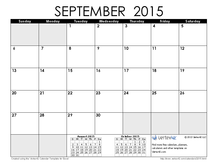 Calendar Png September 2015 - September Calendar Cliparts #2585941, Transparent background PNG HD thumbnail