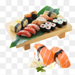 Japanese Food, Creative Japanese Cuisine, Sushi, Seaweed Roll Png And Psd - California Food, Transparent background PNG HD thumbnail