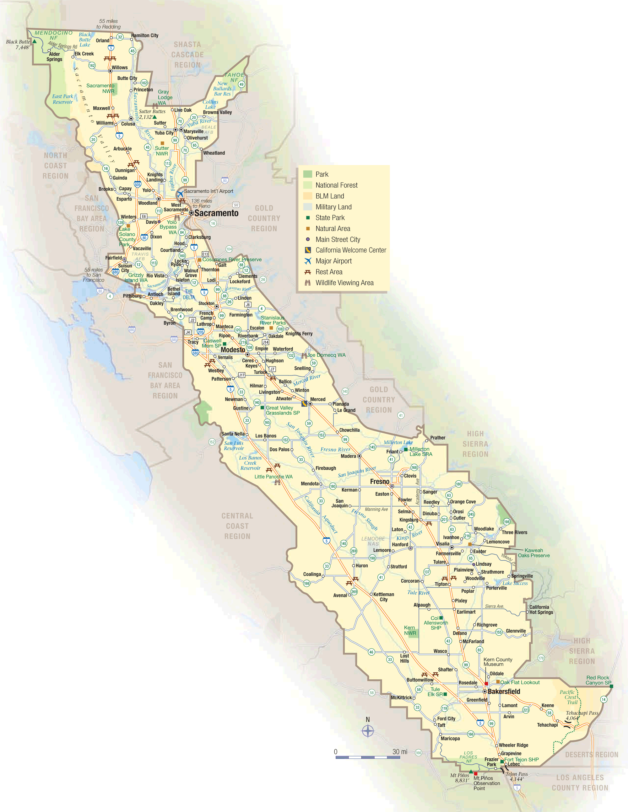 California Map Central Valley   California Maps - California Map, Transparent background PNG HD thumbnail