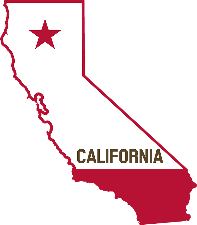 California Usa Americana California Map Cali Cal - California Map, Transparent background PNG HD thumbnail
