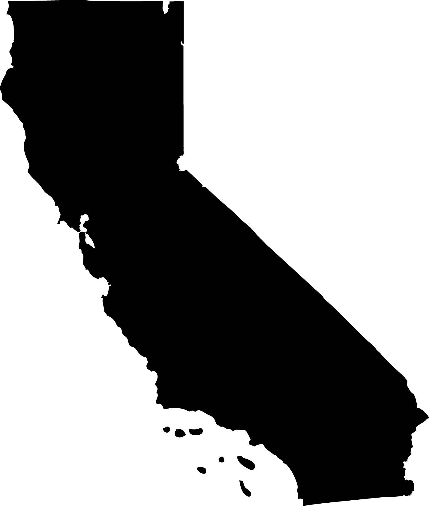 This Is A Digital File - California Map, Transparent background PNG HD thumbnail