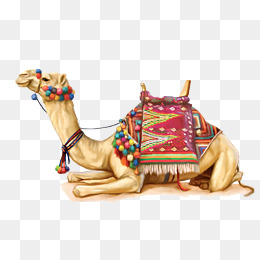 Painted Desert Camel, Hand Painted, Desert, Camel Png Image - Camel, Transparent background PNG HD thumbnail