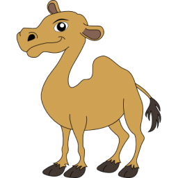 Camel Icon - Camel Cartoon, Transparent background PNG HD thumbnail