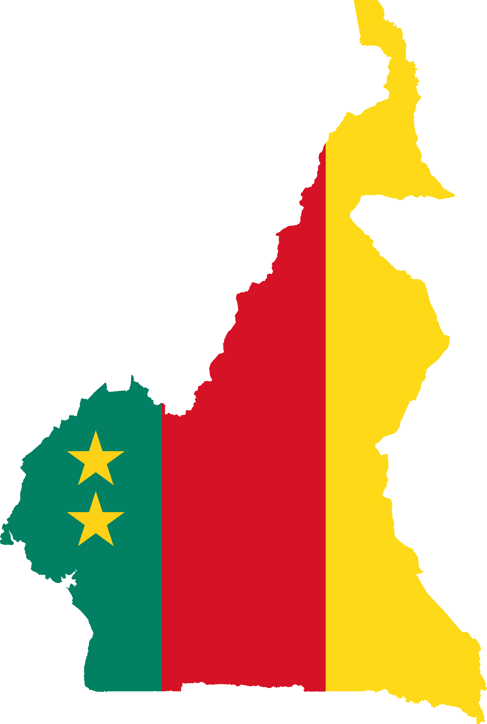 File:flag Map Of Cameroon (1961 1975).png - Cameroon, Transparent background PNG HD thumbnail